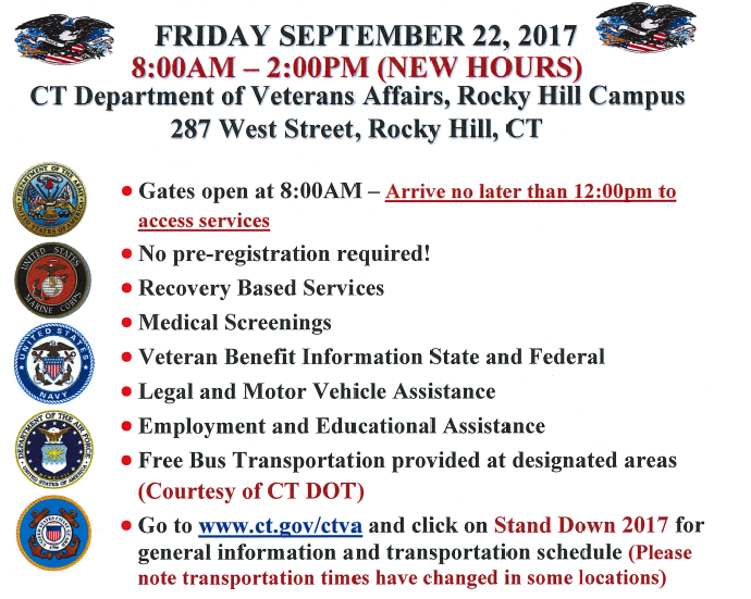 CT Veterans Stand Down Event
